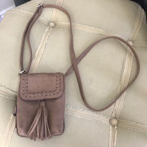 Cross body phone purse